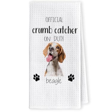 Imagem de LKETW Toalhas de cozinha engraçadas Beagle - Presentes Beagle para mulheres, toalha de mão para banheiro, presentes para amantes de animais de estimação, amantes de cães, mãe, pai, dono, presente