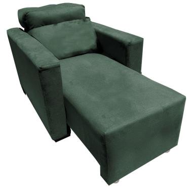 Imagem de Poltrona Do Papai E Mamae Retratil e Reclinavel Florença Verde	