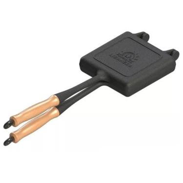 Imagem de Sanduicheira Misteira Ferro 12X12Cm Cabo Madeira Libaneza