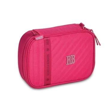 Imagem de Estojo Rebecca Bonbon Rosa - Box Escolar 36 Lápis + Divisória