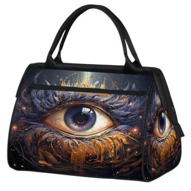 Imagem de Bolsa pequena para o fim de semana, feminina, masculina, rosa, vermelha, dobrável, bolsa esportiva leve para academia, Cor: 14, 15.2*8.3*11.6 inch, Moderno