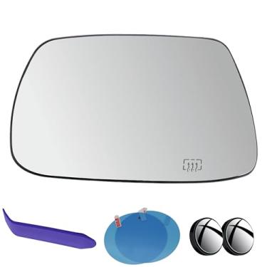Imagem de EAP Vidro espelhado lateral do motorista compatível com Jeep Grand Cherokee 2005-2010, aquecido sem escurecimento automático, 5142873AA, 5142875AA, 5142877AA