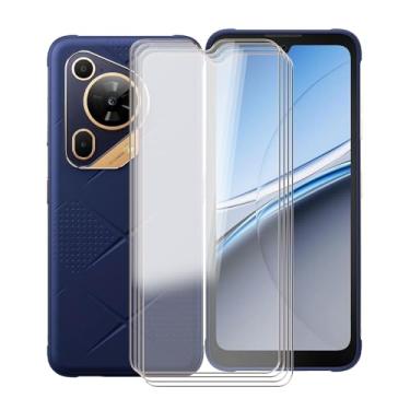 Imagem de KJYFOANI Película Protetora de Tela Fossibot F112 Pro Temperada, [Pacote com 4] Alta Transparência [Dureza 9H] [Sem Bolhas] Película Protetora de Vidro Temperado para Fossibot F112 Pro 6,88 polegadas.