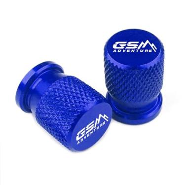 Imagem de IZX Tampas de válvula de pneu de roda de alumínio para motocicleta para BMW R1200GS R 1200 GS LC Adventure ADV R1250GS R 1250 GS ADV F850GS F800GS F750GS F900GS R1300GS R1100GS R1150GS Acessórios de