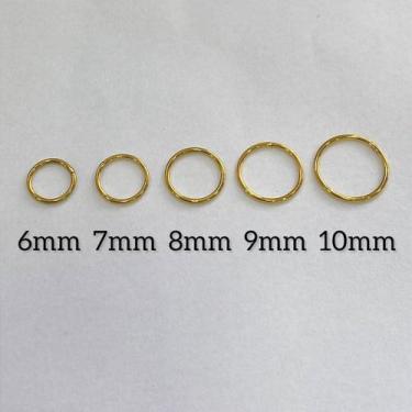 Imagem de SEGMENTO TITÂNIO NARIZ CLICKER - Argolinha Hipoalergênica com Fecho Cl