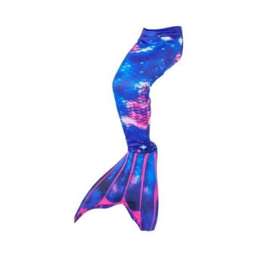 Imagem de Conjunto De Maiô De Sereia Para Meninas Com Óculos, Chapéu, Guirlanda,