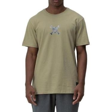 Imagem de Camiseta Oakley Back To Skull SM24 Masculina-Masculino