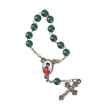 Imagem de 50 Mini Terço com Foto do São Carlo Acutis - SJO Artigos Religiosos, V