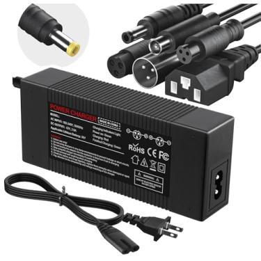 Imagem de 36V Lithium Battery Charger, 42V 2A Electric Charger for Ebike Battery, 7-in-1 Charger for Gotrax, Jetson, Roinside， Ninebot, Segway, Isinwheel,Go Trax, Volpam, Sisigad, Hover 1, Hiboy