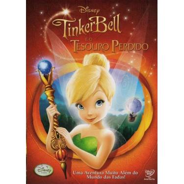 Imagem de DVD TinkerBell e o Tesouro Perdido Original Disney - SONOPRESS RIMO