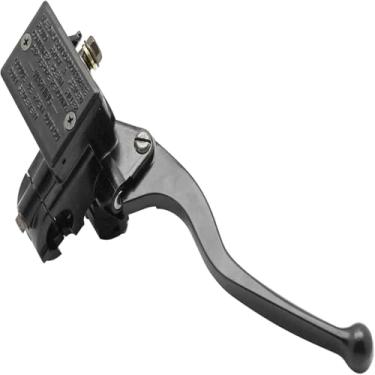 Imagem de qinanlan Conjunto de alavanca do cilindro mestre do freio dianteiro 7/20.3 cm guidão 16 mm furo serve para Yamaha YFZ450 YFM Grizzly Banshee Blaster Honda TRX 200 250 300 400 450 700 ATV