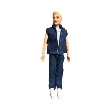 Imagem de Boneco Masculino De 29CM Com Conjunto De Roupas Feitas À Mão, Traje De