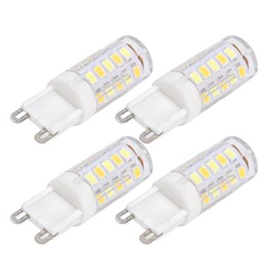 Imagem de Cryfokt Lâmpada LED Cerâmica G9 Regulável 10pcs 220V para Lustre 30.000H Fonte de Luz Economia de Energia para Iluminação Interna (G9 3W 32LED)