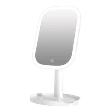 Imagem de Espelho Maquiagem Retangular com Luz LED Touch Mesa TG