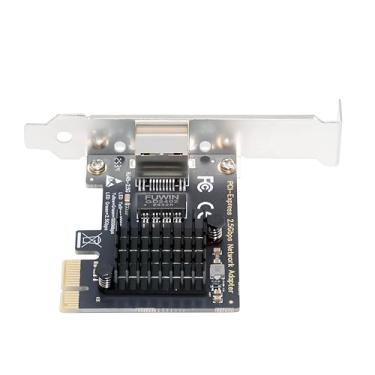 Imagem de NFHK Adaptador de cabo LAN de rede Ethernet de 2500Mbps 2,5Gbps para PCI-E PCI Express 1x GBE Gigabit 1000Mbps para placa-mãe de mesa
