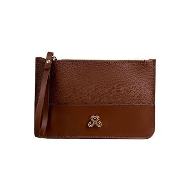 Imagem de Bolsa Feminina de Mão Clutch Floater Marrom Brownie - CORDI