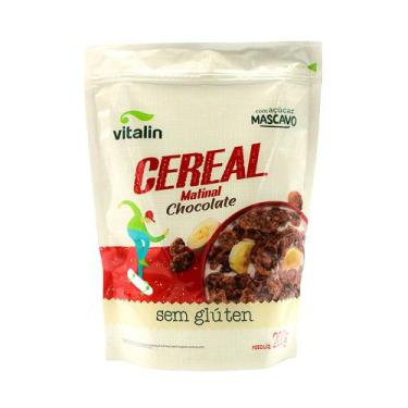 Imagem de Cereal Matinal Sabor Chocolate Integral Sem Glúten Vitalin 200g