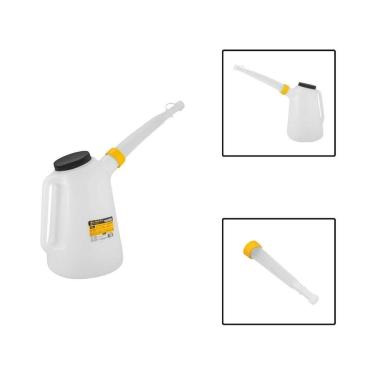 Imagem de Jarra Para Óleo Com Bico Sanfonado Flexível 5 Litros