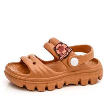 Imagem de Sandalia Novope Tira Larga Com Aplique-Unissex