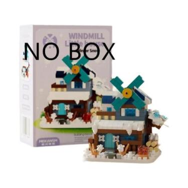 Imagem de Blocos De Montar Educacionais Infantis: Casa Na Árvore Com Cata-vento 