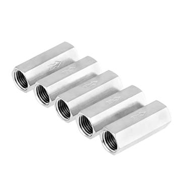 Imagem de Luqeeg Válvula de Retenção de Ar de Alta Resistência de Cobre de 1/4" para Desempenho Hermético da Máquina, Pacote de 5 Unidades