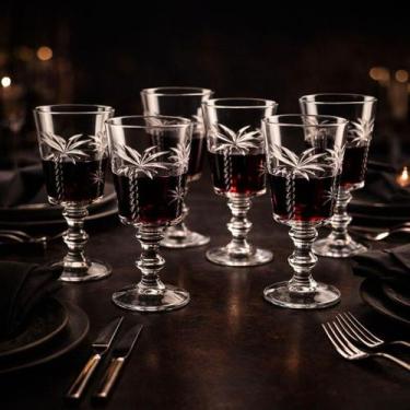 Imagem de Conjunto De 6 Taças Em Vidro Transparente Trancoso 320ml - Hauskraft