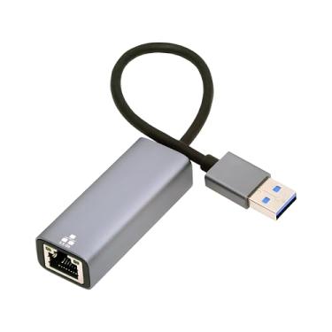 Imagem de NFHK Adaptador de cabo LAN de rede Ethernet de 2500Mbps 2,5 Gbps para USB3.0 tipo A GBE Gigabit 1000Mbps para placa-mãe de mesa