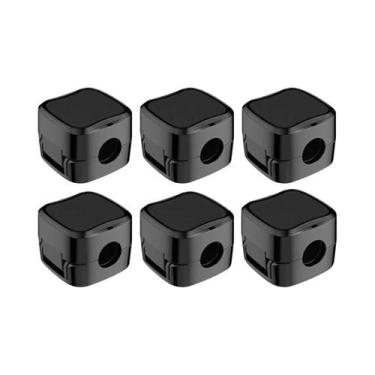 Imagem de Organizador Magnético De Cabos 12/6 Peças: Suporte De Parede Para Fios