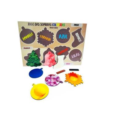 Imagem de Jogo das Sombras Cognitivo para idosos com Baixão Visão - Coleção TEA 