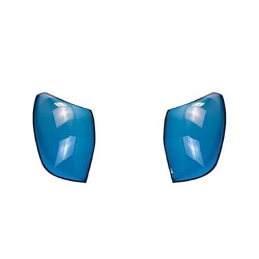 Imagem de Compatível com chevrolet captiva 2011 2012 2013 2014 capa de lâmpada traseira de carro luz abajur abajur capa de lente máscara de cobertura de luz traseira(A Pair)