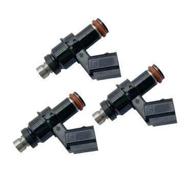 Imagem de 3 peças injetores de combustível 8 furos 16450-ZZ3-003 compatíveis para Honda Marine 4 tempos BFP60 BF60 BF60A 60HP motor de popa 16450ZZ3003