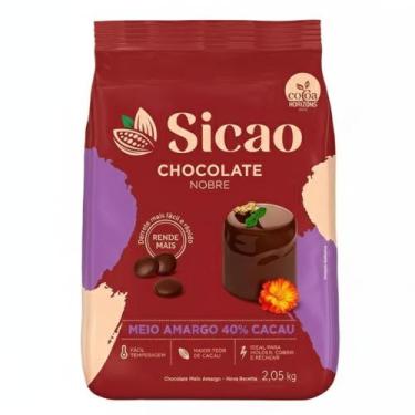 Imagem de Chocolate em Gotas Meio Amargo 2,05kg - Sicao Gold - Barry Callebaut