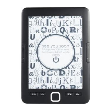 Imagem de Leitor de E-Book 6 Tela E-Ink Amigável aos Olhos Glimmer- com Capa Protetora Luz LED Ajustável Leve PDF Anotação Áudio Função Destaque Digital Portátil