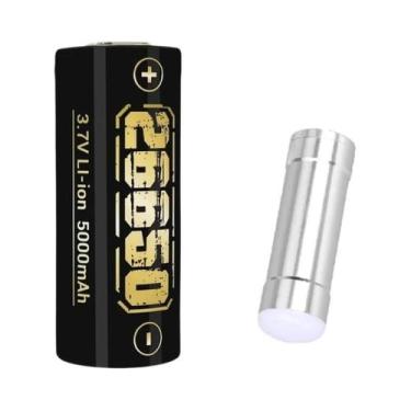 Imagem de Lanterna Tática Recarregável De 9 LEDs De Alto Lúmen À Prova d'Água Co