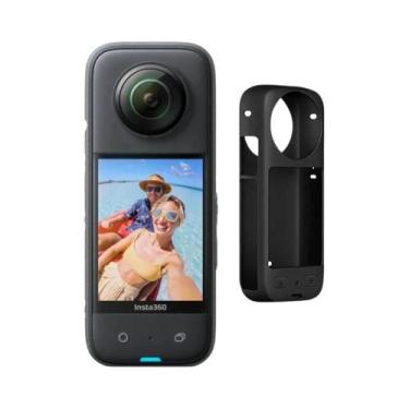 Imagem de Protetor De Lente Insta360 X3, Protetor De Tela, Capa De Silicone, Min