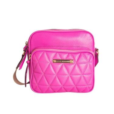 Imagem de Bolsa Feminina Transversal Dayane Magalhães Rosa, Pink, UN