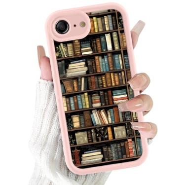 Imagem de Vulfwela Capa de celular para iPhone 16e rosa vintage capa estilo estante 6,1 polegadas, linda estética outono padrão estampado design feminino capa feminina à prova de choque macio fino TPU câmera