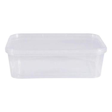 Imagem de Marmita fitt Pote retangular Prafesta 350ml c/144 unidades