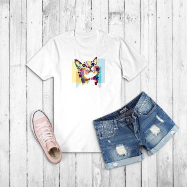 Imagem de Camiseta Feminina Gatinhos Tshirt - Gato -  Baby look - Aquarela - KOU