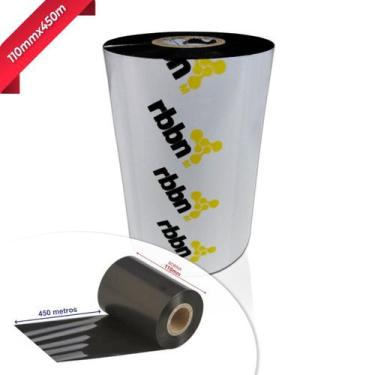 Imagem de Ribbon Misto 110x450 Rbbn VRM 02 Externo Preto Standard Vitoria Regia 
