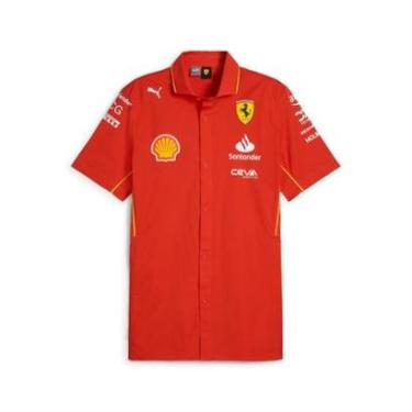 Imagem de Camisa Polo Puma Scuderia Ferrari Race Cloudspun Masculino-Masculino