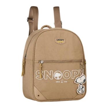 Imagem de Mochila Snoopy em Tactel Casual Feminina com Chaveiro SP2846 Semax-Unissex
