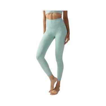 Imagem de Calças De Yoga Sem Costura De Cintura Alta Com Controle De Barriga E L