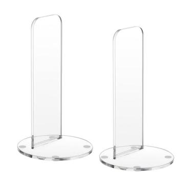 Imagem de YIJU Suporte para luvas de boxe (2 peças) em acrílico, ideal para salas de jogos comerciais, balcões de bares e academias.