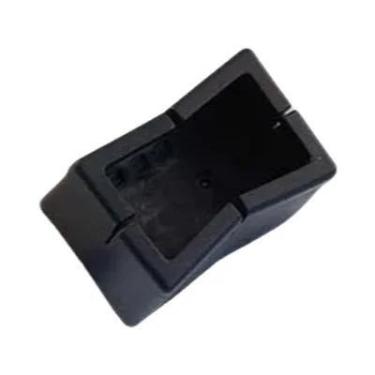 Imagem de Protetores De Pés De Cadeira De Silicone Preto 16 Peças Com Feltro Par