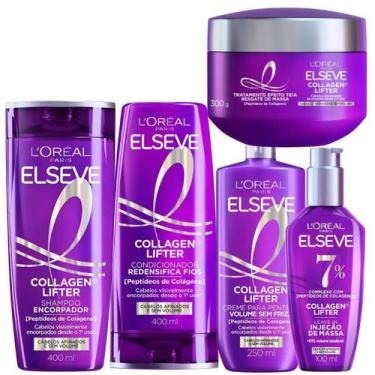 Imagem de Kit Elseve Collagen Lifter Completo 400ml (5 itens)