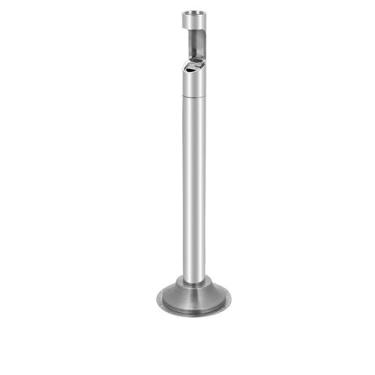 Imagem de KHUTRW3D Suporte de topo para cigarros em pé com coluna de cinzas em pé ao ar livre, aço inoxidável, à prova de chuva, suporte de bumbum de cigarro