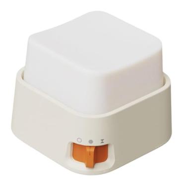 Imagem de WeiLaiKeQi Luminária Noturna em Formato de Chave, Ornamento para Mesa, Abajur de Cabeceira, Ideal para Escrivaninha, Dormitório, Estante de Livros Interna, Branco