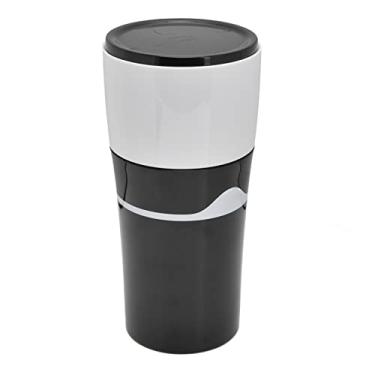 Imagem de Máquina de Café Gotejamento Portátil 450ml para Cápsulas K Cup com Tampa Copo Compartilhável Prova Vazamento Lateral Fácil Transportar Limpar Armazena