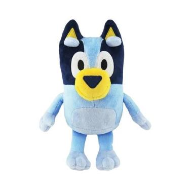 Imagem de Bonecos De Pelúcia Bluey Bingo 20/30CM Com Chapéu De Natal, Olhos Bril